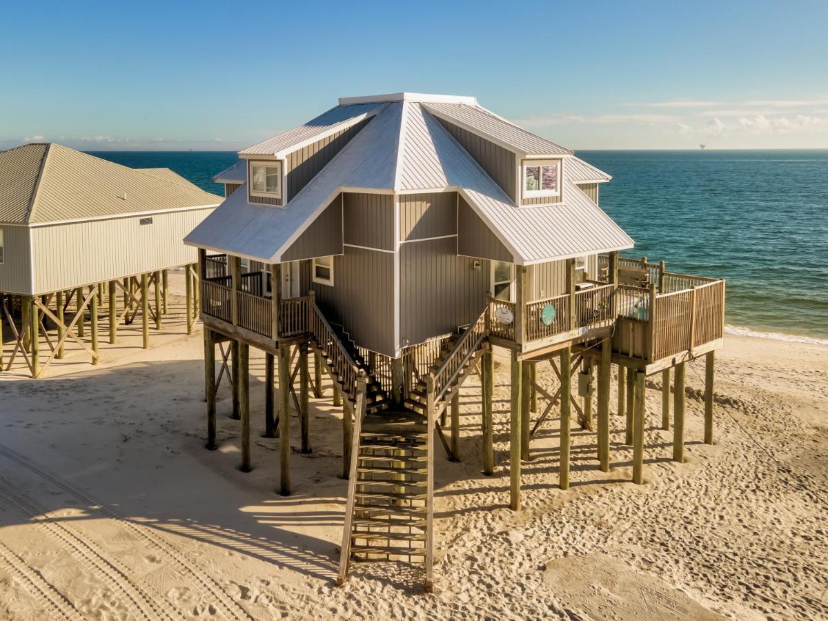 Strand Castle - Gulf Front! An Ideal Layout With Game Room, Small Private Pool, And Roof Top Crow'S Nest! Home Dauphin Island Εξωτερικό φωτογραφία